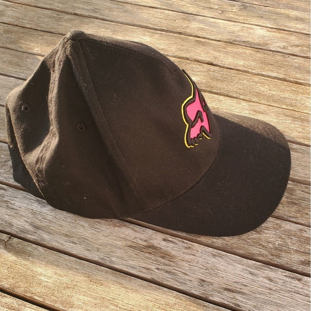 FOX RACING PINK FOX BASEBALL HAT - Picture 3 of 8